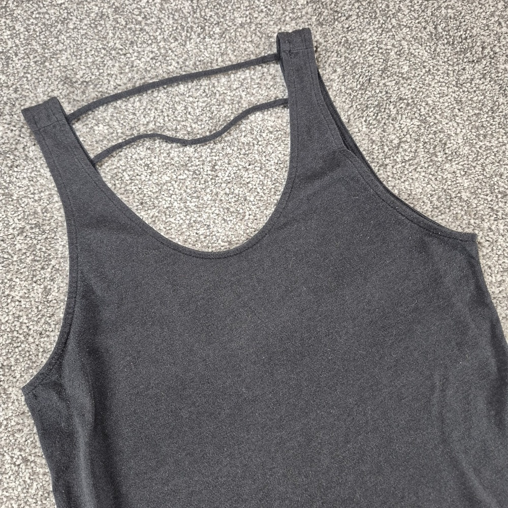 Prana Tank Top Women's Small Black Made in USA Organic‎ Cotton